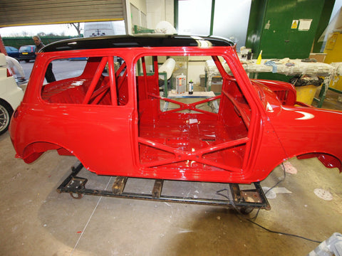 MINI International Historic T45 roll cage kit. FIA/MSUK Certificated to Appendix K 