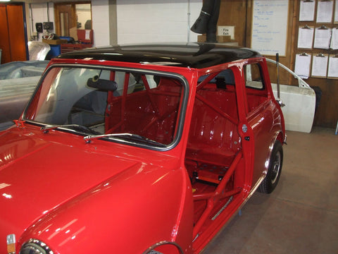 MINI International Historic T45 roll cage kit. FIA/MSUK Certificated to Appendix K 
