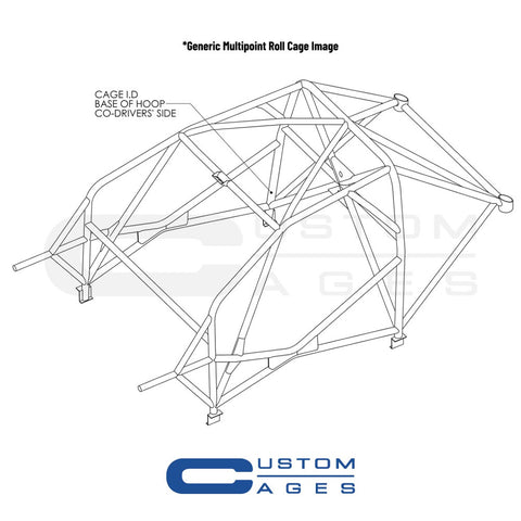 MITSUBISHI Pajero Multipoint T45 roll cage kit 