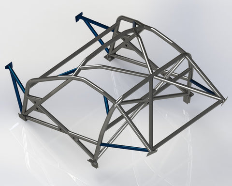 TOYOTA MR2 Mk3 00-07 Multipoint T45 Roll Cage kit FIA Minima 