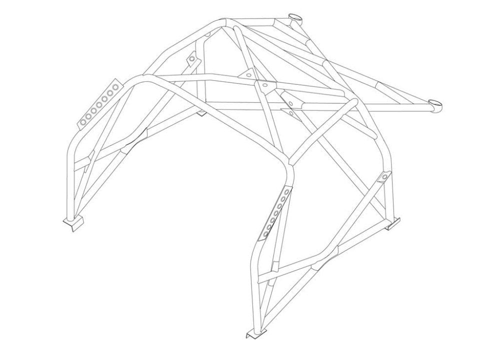 kit de jaula de seguridad multipunto CDS NISSAN 350Z