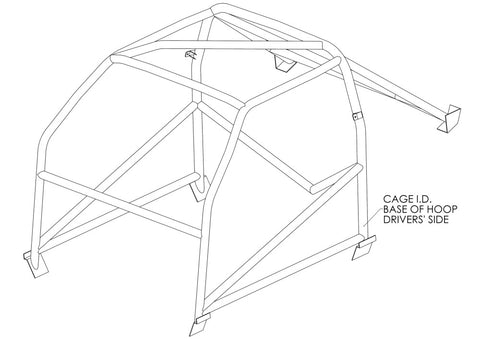 OPEL Kadett Multipoint CDS roll cage kit 