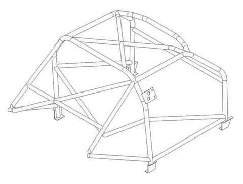 PEUGEOT 504 Multipoint CDS roll cage kit 