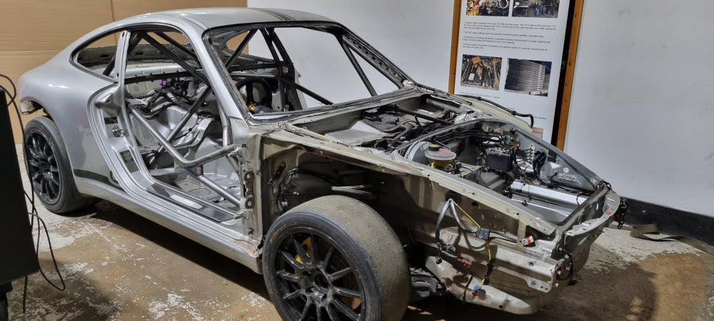 kit de jaula de seguridad multipunto T45 ligera internacional PORSCHE 997 certificado por la FIA