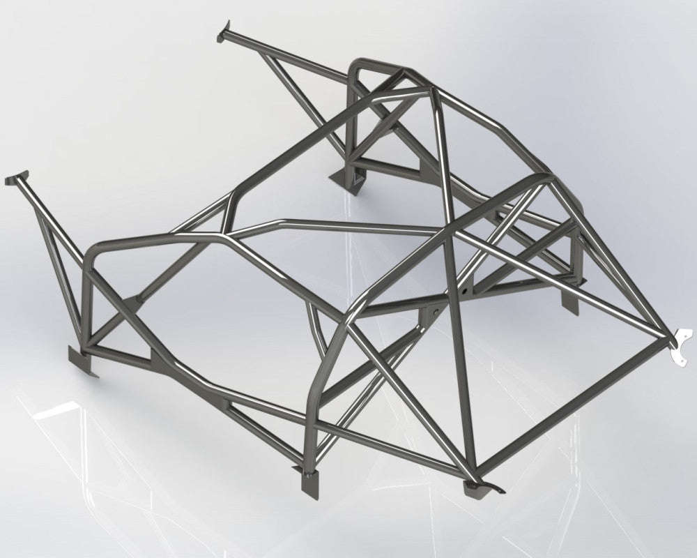 kit de jaula de seguridad Multipoint T45 PORSCHE Boxster certificado por la FIA