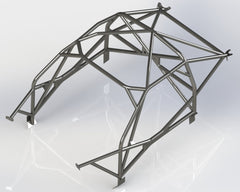 kit de jaula de seguridad Multipoint T45 PORSCHE Boxster certificado por la FIA