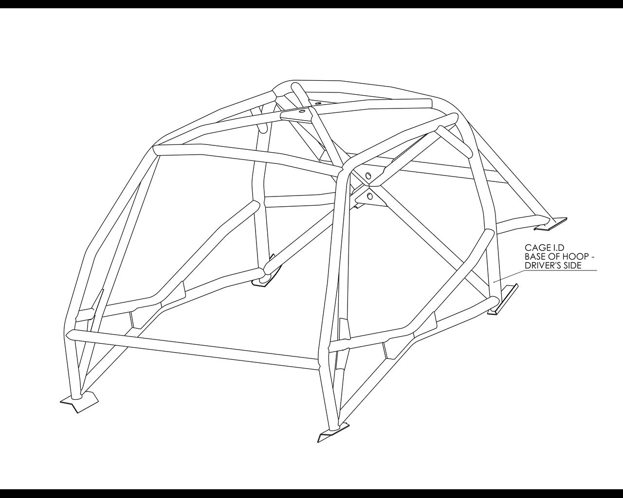 Porsche 911 Multipoint 1973-1998 T45 Roll Cage FIA Certificated 