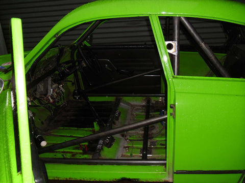 SAAB 96 Historic CDS roll cage kit. MS UK Compliant to Appendix K 
