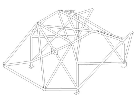 SEAT Leon Cupra 99>05 Multipoint T45 roll cage kit 