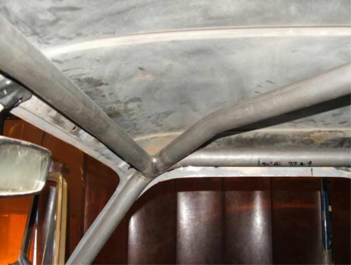 SIMCA Rallye Historic CDS roll cage kit. MS UK Compliant to Appendix K