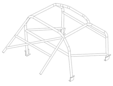 SUNBEAM Rapier Historic CDS roll cage kit. MS UK Compliant to Appendix K 