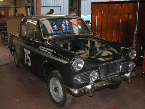 SUNBEAM Rapier Historic T45 roll cage kit. MS UK Compliant to Appendix K 