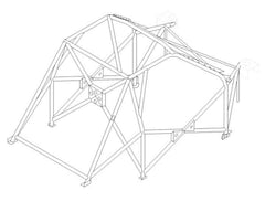 SUZUKI Ignis International Multipoint T45 roll cage kit. FIA Certificated