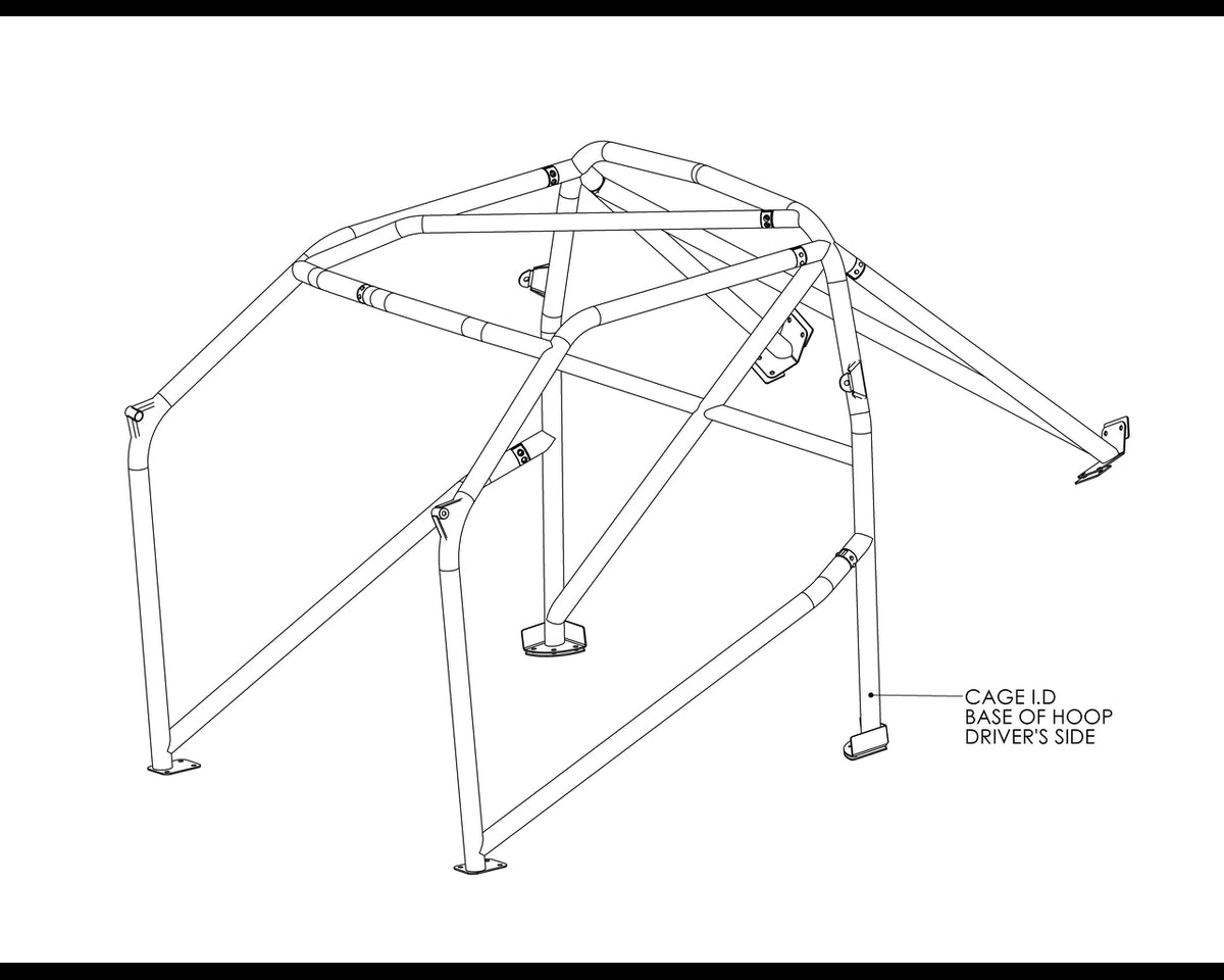 SUZUKI Swift '04-'10 Bolt-in CDS roll cage MS UK Compliant 