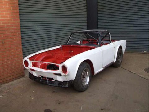 TRIUMPH TR6 Historic T45 roll cage kit. MS UK Compliant to Appendix K 