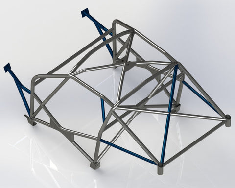 AUDI TT MK3 Multipoint T45 roll cage kit 