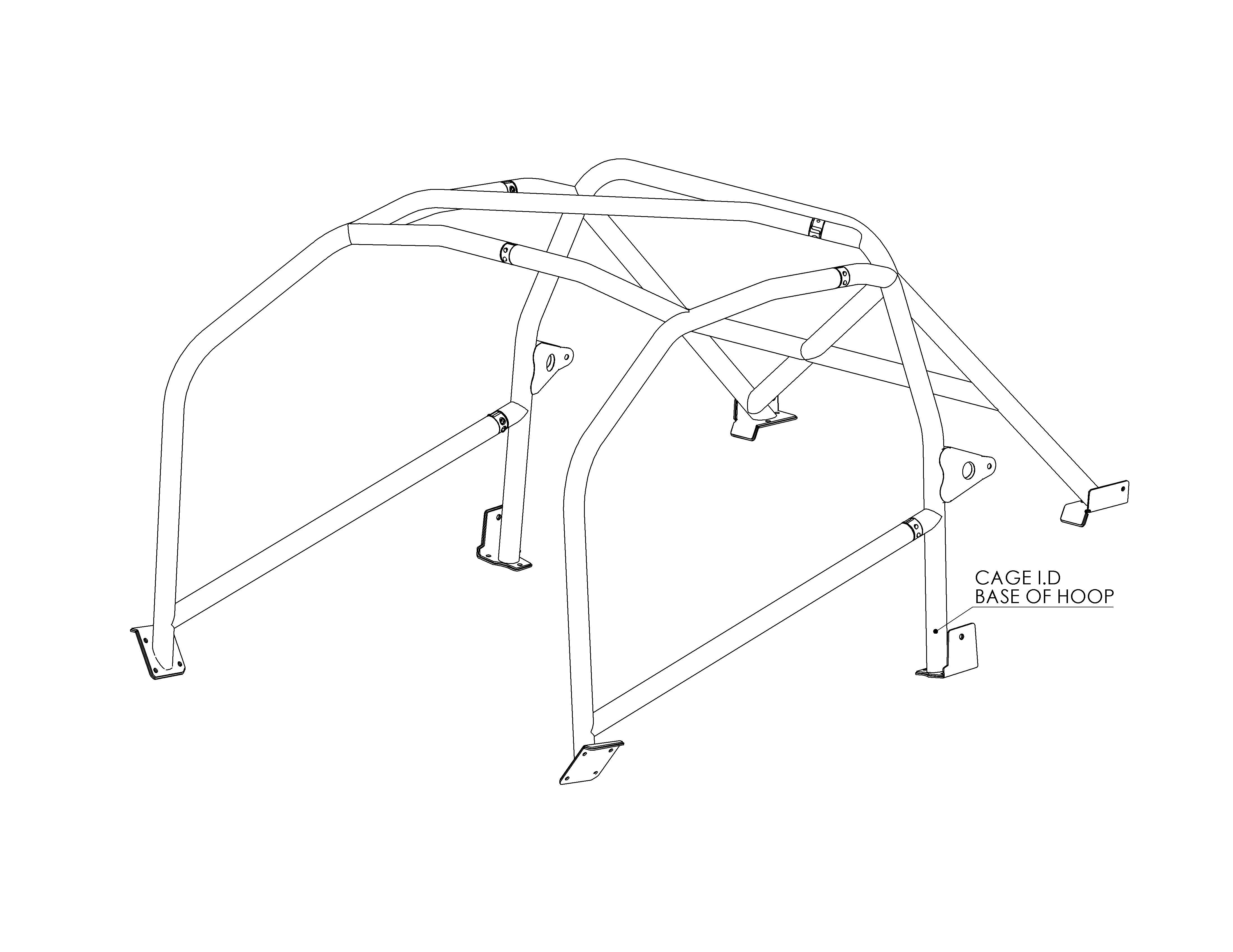 AUDI TT MK1 Bolt-in T45 roll cage MS UK Compliant 