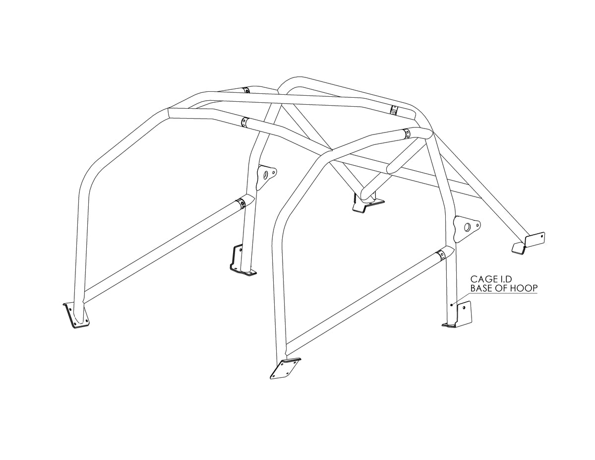AUDI TT MK1 Bolt-in T45 roll cage MS UK Compliant 