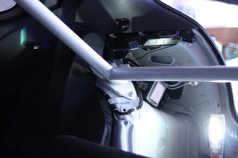 Toyota GR Yaris Bolt In Rear Half Roll Cage Kit String Theory Garage 