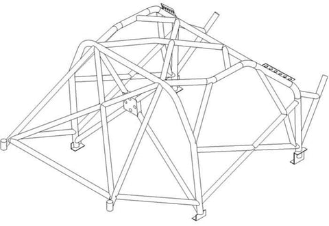 VOLKSWAGEN Golf Mk5 R32 Multipoint T45 roll cage kit 
